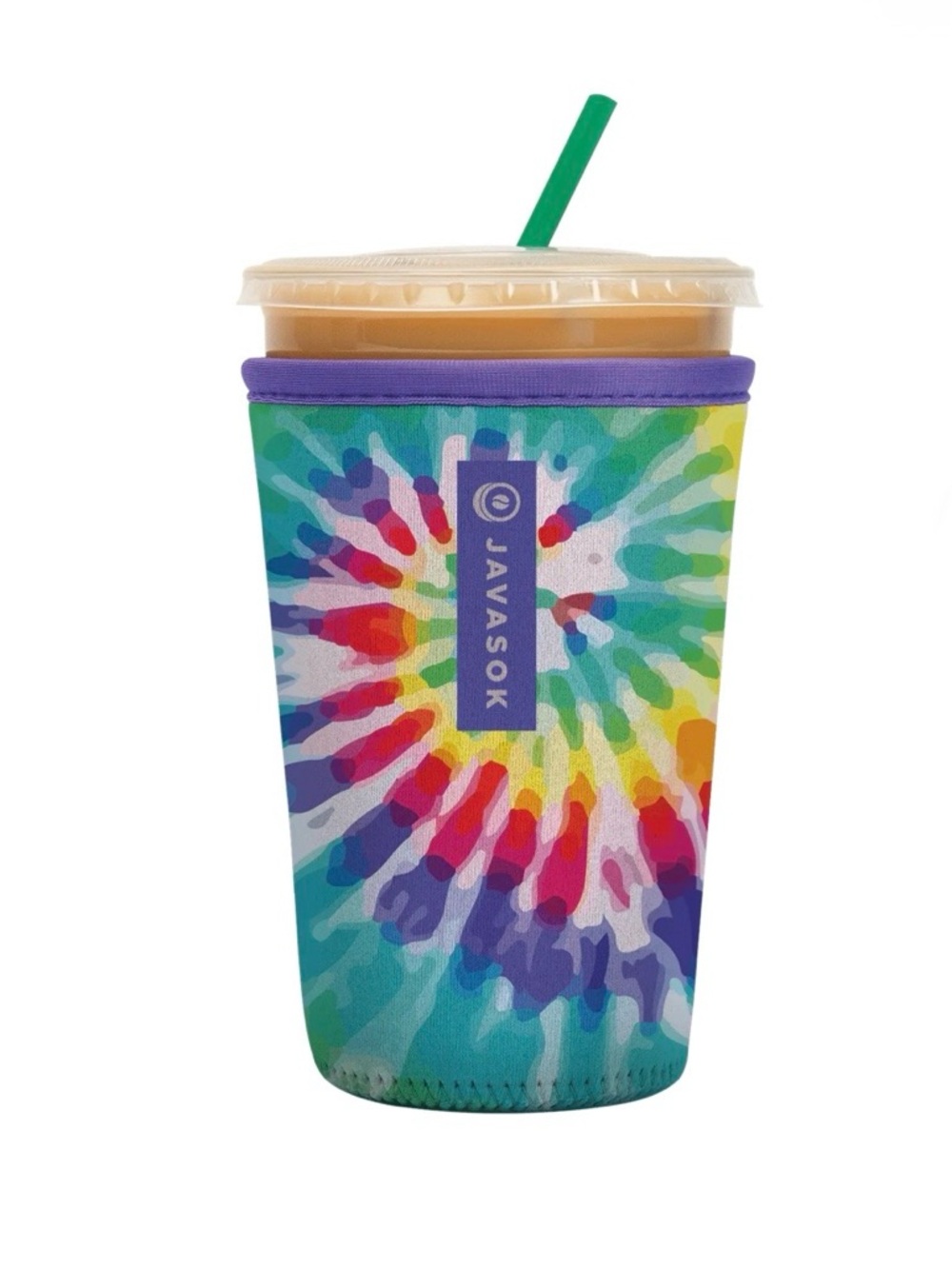 JavaSok Medium Tie-Dye Reusable Cup Sleeve NWT